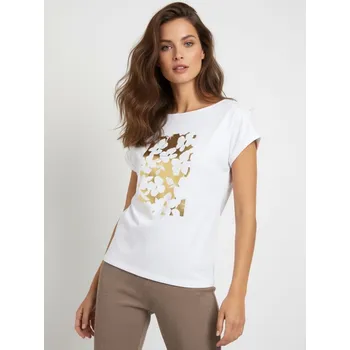 Sinsay - Tričko s potiskem - bílá - 620FG-00X - 620FG-00X-XL