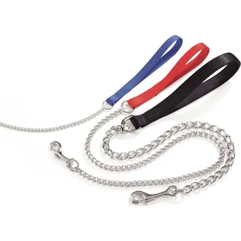 Obojek pro psa CAMON NYLONOVÉ VODÍTKO S ŘETÍZKEM 2.5x800 mm