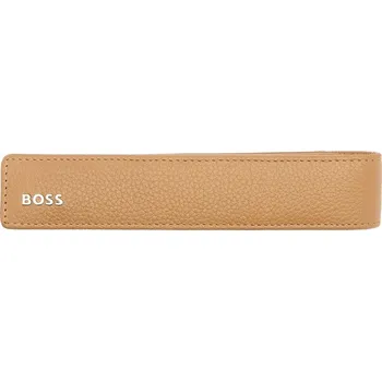 Penál Single pen pouch Classic Grained Camel