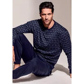 Pánské pyžamo Pánské pyžamo Infiore 753626 tm.modrá M
