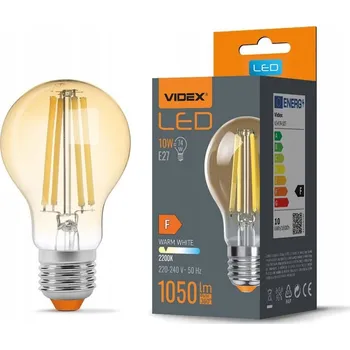 Žárovka LED žárovka Filament E27 A60 10W teplá bílá