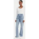 BOSS Jeansy Lyris 50552438 Modrá Straight Leg 33_32