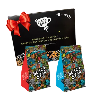Káva BLACK STAR Dárková sada 2x250 g (filtr)