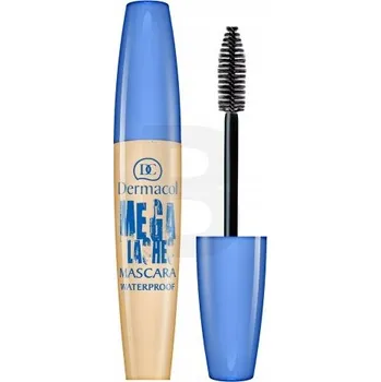 Přípravek na oči Dermacol Mega Lashes Waterproof Mascara černá řasenka 12.5 ml
