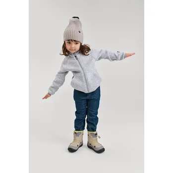 Čepice Dětská čepice s příměsí vlny Reima Topsu 5300227B.9BYA béžová 12X, vel. 52/54