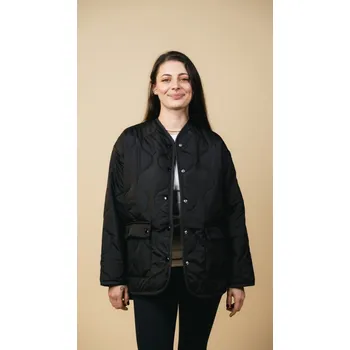 Dámský kabát IVJE Prošívaná bunda Millie černá Velikost: S