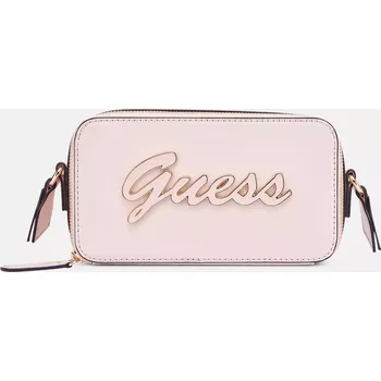 GUESS dámská malá kabelka,crossbody Caracara růžová s logem