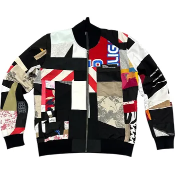 Dámský kabát City Folklore - BOMBER ZERO WASTE #1 / ROZEPÍNACÍ Velikost: M