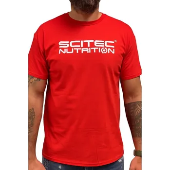 Scitec Nutrition Tričko, Červená Velikost: s