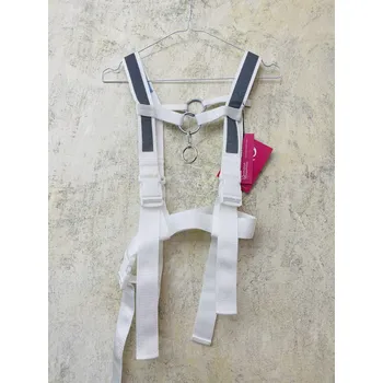 Opasek PRINCESS TIRAMISU šedobílý harness / pásek s reflexními prvky