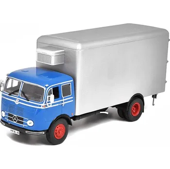 autíčko DeAgostini Mercedes-Benz LP334 1:43 - Legendární náklaďáky PRL-u časopis s modelem #62 Mercedes Benz LP 334 - kovový model auta
