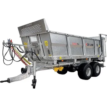 Zahradní traktor Rozmetadlo hnoje za traktor Cynkomet N-221/3-4 CS LINE nosnost 8 t, homologace