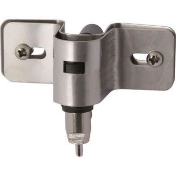 napáječka pro hospodářská zvířata Nerez nipl s kuličkou napáječka pro králíky a drůbež s držákem na šroubky na hadičku 9 mm