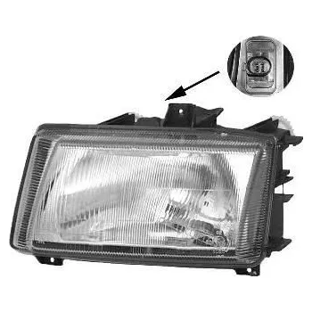 Přední světlomet Dálková světlomet VAN WEZEL 5826963