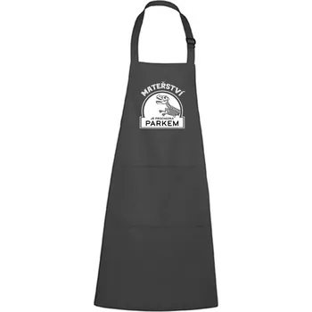 Kuchyňská zástěra Zástěra s potiskem Mateřství Barva zástěry: Černá