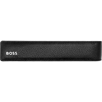 Penál Single pen pouch Classic Grained Black