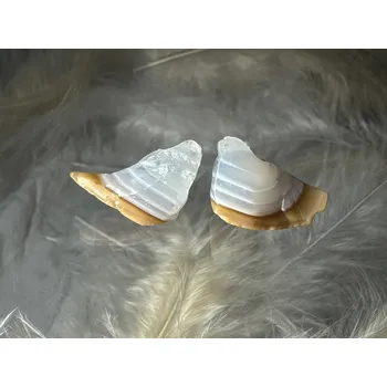 Náušnice Skleněné náušnice Nanovo - Elin