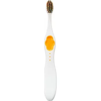 Zubní kartáček MONTCAROTTE Yellow Kids Toothbrush - Dětský zubní kartáček žluté barvy