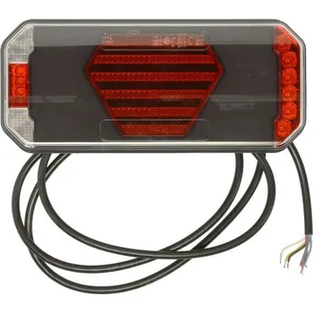 Osvětlení automobilu Zadní světlo pravé WAŚ BLACK 2476 P BLACK