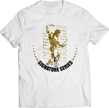 Pánské tričko Kevin Levrone Signature Series bílá L