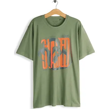 Pánské tričko GATE Bavlněné tričko s potiskem S 525-0119/4701