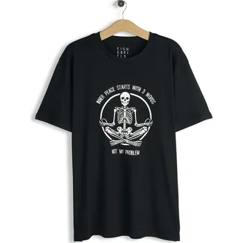 Pánské tričko GATE Bavlněné tričko s potiskem XL 525-0264/89