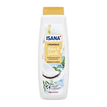 Koupelová pěna ISANA Krémová pěna do koupele Kokos a vanilka 750 ml