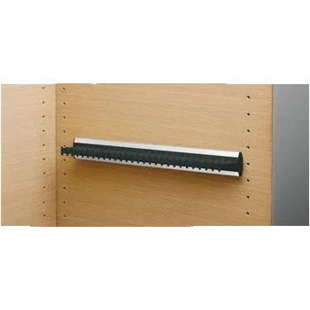 Věšák SERVETTO držák na kravaty model D hliník/plast černý