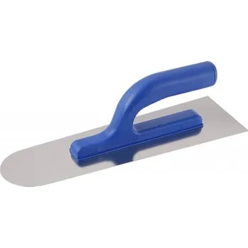 Zednické hladítko Hladítko nerez, kulatá špice 0420 – 105 × 325 mm