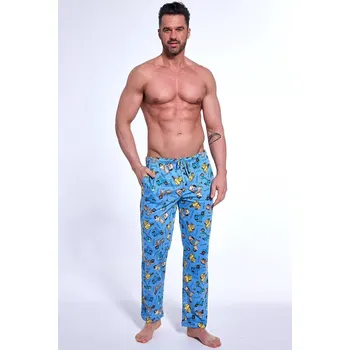 Pánské pyžamo Cornette 691/58 S-XL pánské pyžamové kalhoty modrá XXL