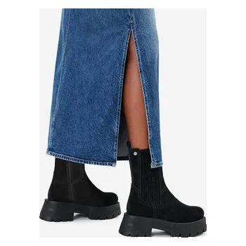 Dámské kozačky Polokozačky G-Star Raw CEO-WI16-525-01 Černá 37