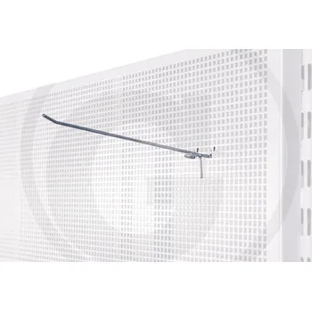 Dílenské montážní lehátko Jednoduchý háček 200 mm na zavěšení blisterů v dílnách a pro shop systémy