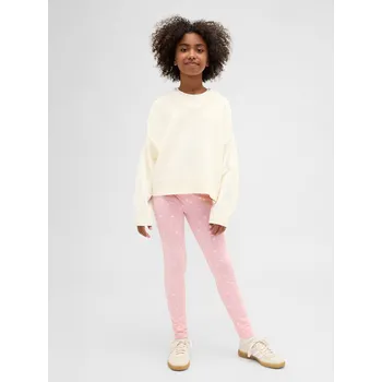 Dívčí legíny GAP dívčí legíny GAP bílá | krémová | růžová 3483008
