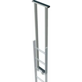 Žebřík ZARGES Nástupní tyč, dvojitá, 47233, Materiál: pozinkovaná ocel