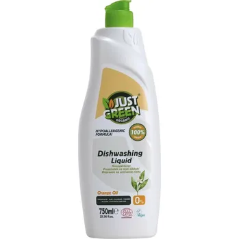 Mycí prostředek Organický přípravek na mytí nádobí Just Green 750 ml