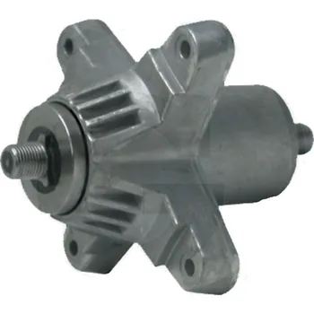 Příslušenství k zahradní technice Nožové vřeteno 155 mm hvězda 6 zubů pro zahradní traktor MTD série 13, 115, 125, 145, B, H