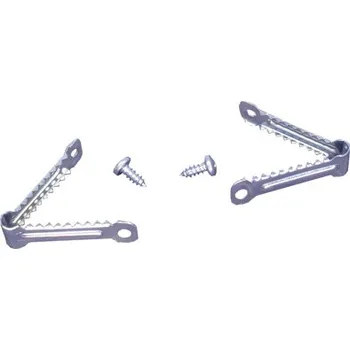 Spony na křídla slepic k zamezení létání nerezové pár