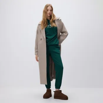 Reserved - Tepláky s vysokým podílem bavlny - tmavě zelená - 629GA-79X - 629GA-79X-M_L