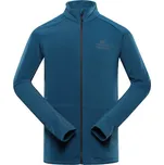 mikina pánská ALPINE PRO GOLL 2 rychleschnoucí modrá Varianta: 5XL