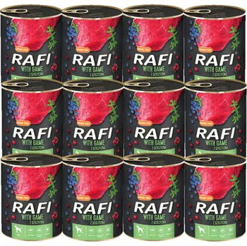 Krmivo pro psa DOLINA NOTECI Rafi se zvěřinou 12x800g