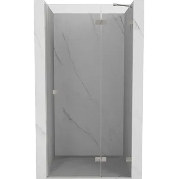 Sprchové dveře Sprchové dveře Mexen Lunar s pravými panty 100 cm, průhledné, kartáčovaný nikl - 834-100-000-97-00-P