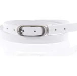 Jemný dámský kožený opasek Radomíra bílý vel. 95