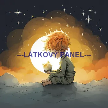 Látkový panel - Dětský - DE-232 Velikost: 25x25cm, Materiál: Úplet