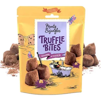 Čokoláda MONTY BOJANGLES čokoládové truffle s karamelem a sušenkami 100g