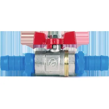 Příslušenství ke karavanu Kulový kohout s hadičníky pro 19 mm (3/4'') hadice