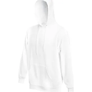 Pánská mikina Fruit of the Loom Mikina s kapucí - M white (16220800102)
