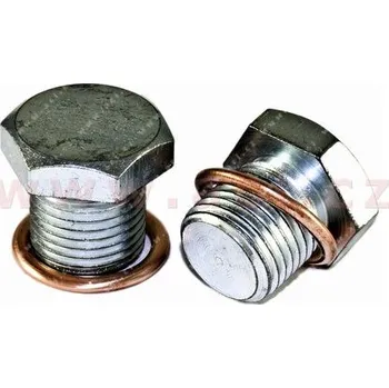 Autodíl výpustný šroub olejové vany M16x1.5 L=16 mm, celk. délka = 21 mm