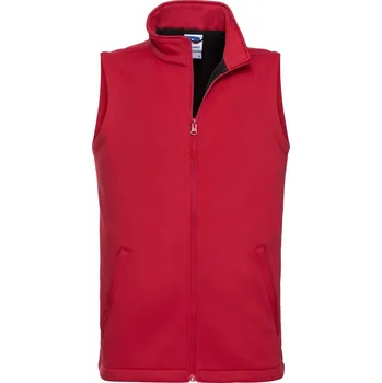 Pánská bunda Russell Pánská 2-vrstvá smart softshellová vesta - 3XL classic red