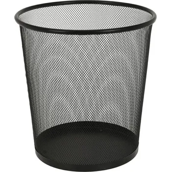 Odpadkový koš Kovový odpadkový koš Marvin 28 cm černý