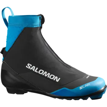 Běžkařské boty Boty na běžky Salomon S/Lab Classic Jr/Prolink Jr - černá/modrá 6,5
